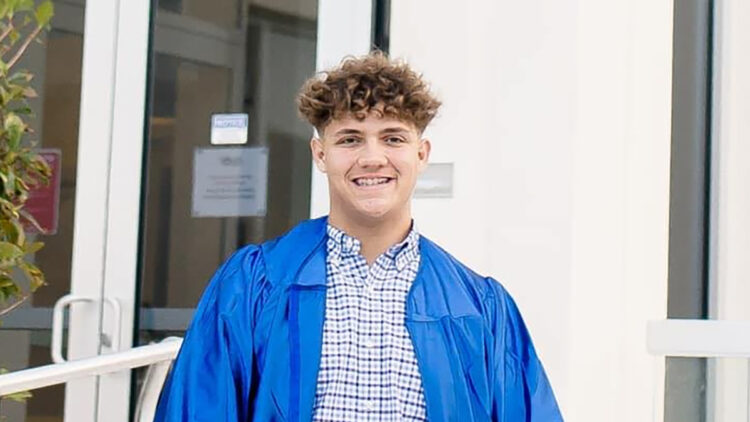 Former Sebastian River High quarterback Ian Snow set a Nichols College record with 580 passing yards and nine TDs. (Provided Photo)