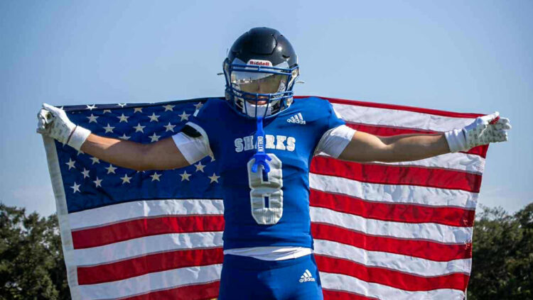 The Sebastian River Sharks ended their 2025 season with a 30-8 win over Port St. Lucie on Friday's Military Night before a full home crowd.