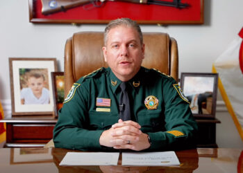 Indian River County Sheriff Eric Flowers accused leaders of adopting a "Defund the Police" mentality in a Wednesday video, claiming budget cuts would endanger public safety, from deputy mental health support to victim DNA testing.