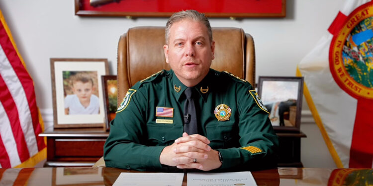Indian River County Sheriff Eric Flowers accused leaders of adopting a "Defund the Police" mentality in a Wednesday video, claiming budget cuts would endanger public safety, from deputy mental health support to victim DNA testing.