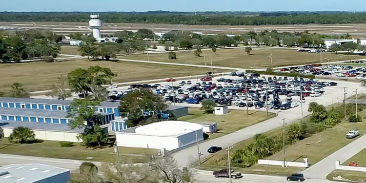 Vero Beach Regional Airport eyes paid parking as it adds third carrier to manage influx of travelers and vehicles. (Credit: Vero Beach Municipal Airport)