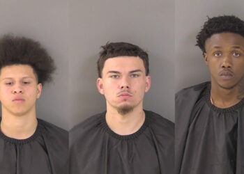 The individuals were identified as Aldrick Madrid, 19, of West Palm Beach; Anthony Siladke, 19, of Boynton Beach who said he was on parole; and Jabari Williams, 19, of Lake Worth. (IRCSO)