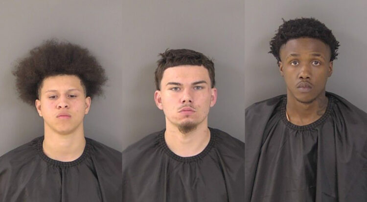 The individuals were identified as Aldrick Madrid, 19, of West Palm Beach; Anthony Siladke, 19, of Boynton Beach who said he was on parole; and Jabari Williams, 19, of Lake Worth. (IRCSO)