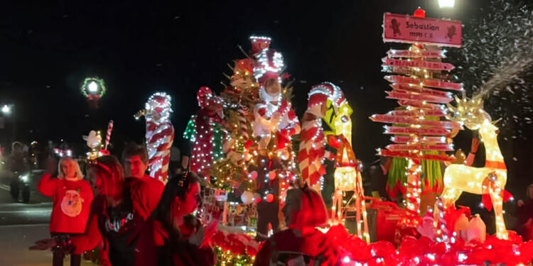 There will be lots of local holiday celebrations in 2025, in Indian River and South Brevard Countys beginning Wednesday, December 3, 2025.