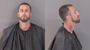 Keith Rogers, 37, was arrested Monday after a standoff with deputies over stolen truck. (IRCSO)