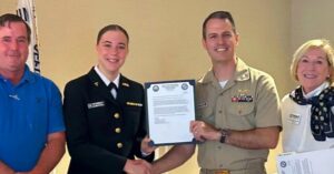 ndian River Chapter of the Military Officers Association of America (MOAA), has recognized Cadet Chief Petty Officer (C/CPO) Meredith Rosenkrans as Cadet of the Month for October 2025.