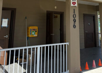 Sebastian authorities are investigating vandalism that heavily damaged and closed restrooms at Schumann Drive Park. (City of Sebastian)