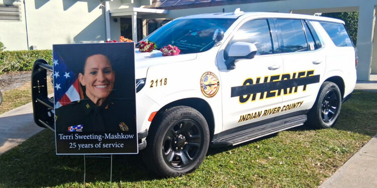 The Heroes in Healing Fund was created in tribute to Sgt. Terri Sweeting-Mashkow, who was fatally shot on November 21, 2025, while serving an eviction notice in Vero Beach.