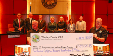 Wesley Davis said the returned funds give commissioners flexibility to support priorities — including initiatives proposed by Sheriff Eric Flowers — without raising taxes.