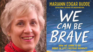 Carol Ludwig (left), executive director of the Vero Beach Center for Spiritual Care, is set to review “How We Learn to Be Brave” by Mariann Edgar Budde.