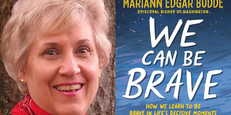 Carol Ludwig (left), executive director of the Vero Beach Center for Spiritual Care, is set to review “How We Learn to Be Brave” by Mariann Edgar Budde.