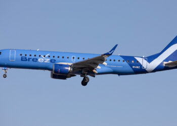 Breeze Airways is expanding its footprint at Vero Beach Regional Airport (Courtesy Breeze Airways)