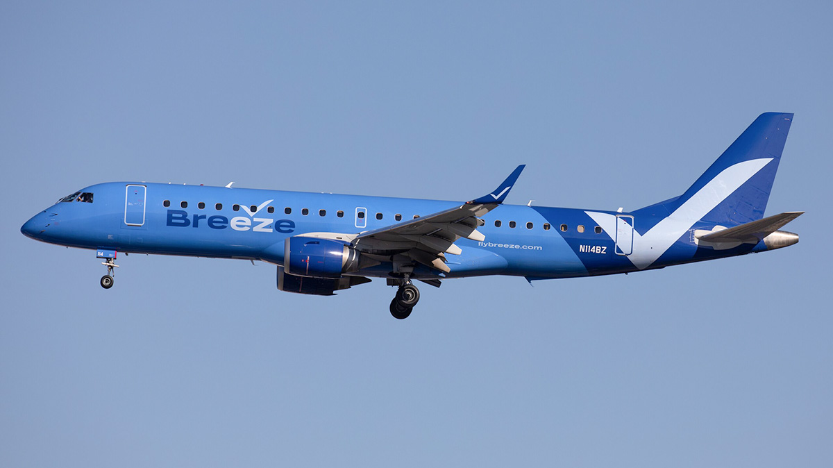 Breeze Airways to launch seasonal nonstop flights from Vero Beach to Raleigh