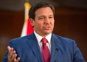 Gov. Ron DeSantis wants to eliminate Florida property taxes on owner-occupied homes. (Courtesy of the Executive Office of Governor Ron DeSantis)