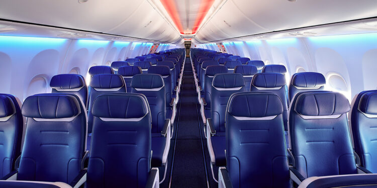 The updated "Customer of Size" policy will take effect for flights departing on or after Jan. 27, 2026. (Courtesy Southwest Airlines)