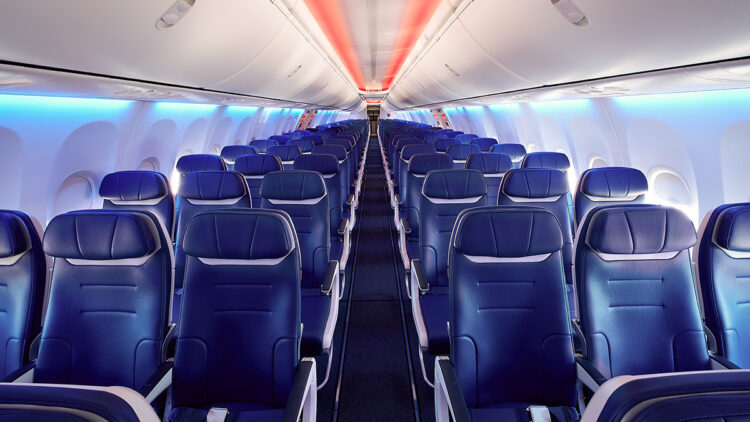 The updated "Customer of Size" policy will take effect for flights departing on or after Jan. 27, 2026. (Courtesy Southwest Airlines)