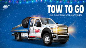AAA is activating its Tow to Go program this holiday season to curb impaired driving.