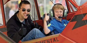 Young aviation fans in Vero Beach have a chance to take to the skies for free this weekend.