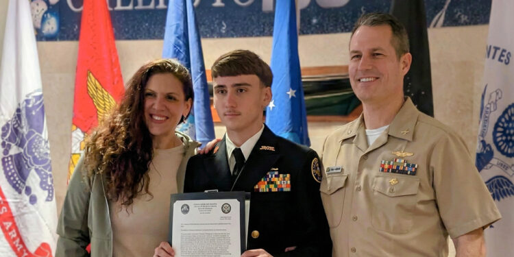 Cadet Lieutenant Davi Moraes