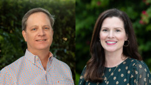 Indian River Land Trust Executive Director Kenneth Grudens and Chief Development Officer Melissa DePriest (Provided Photo)