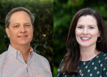 Indian River Land Trust Executive Director Kenneth Grudens and Chief Development Officer Melissa DePriest (Provided Photo)