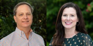 Indian River Land Trust Executive Director Kenneth Grudens and Chief Development Officer Melissa DePriest (Provided Photo)