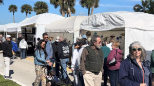 Floridians are adding layers of clothing this week