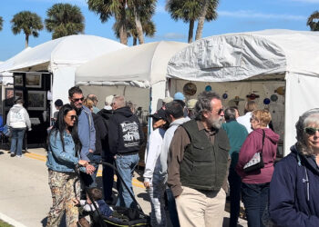 Floridians are adding layers of clothing this week