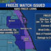 Freeze watch for all counties in east-central Florida