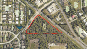 Ameron Boat & RV Storage site plan in Sebastian next to the Ashbury community