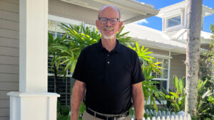 Chaplain Mac Burberry of the Visiting Nurse Association Hospice of Indian River County (VNATC)