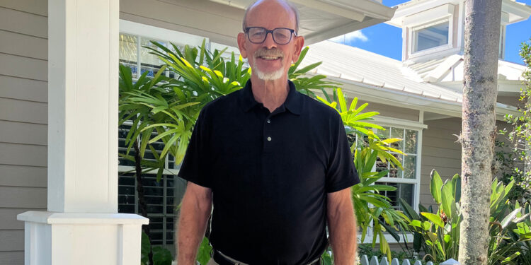 Chaplain Mac Burberry of the Visiting Nurse Association Hospice of Indian River County (VNATC)