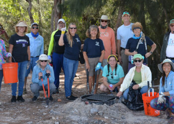 Volunteers restored three spoil islands in the Indian River Lagoon (Environmental Learning Center)