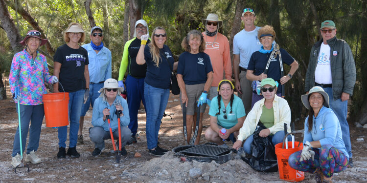 Volunteers restored three spoil islands in the Indian River Lagoon (Environmental Learning Center)