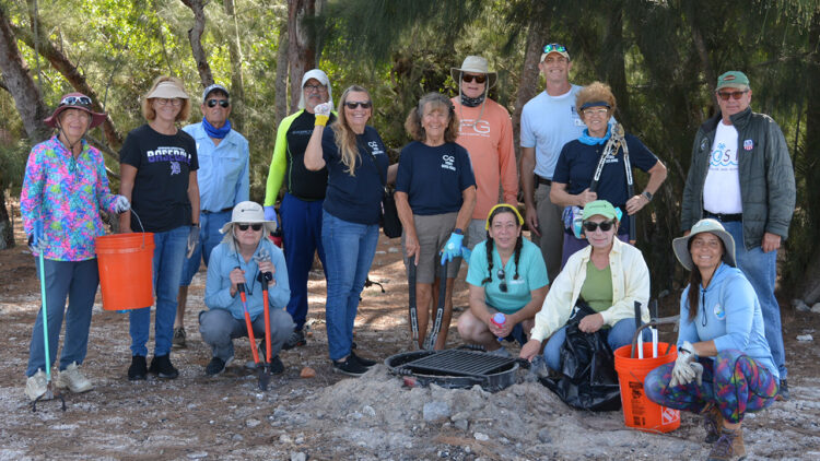 Volunteers restored three spoil islands in the Indian River Lagoon (Environmental Learning Center)
