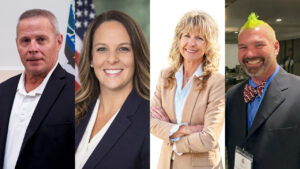 Sebastian Vice Mayor Bob McPartlan, Jennifer Pippin, Melissa Dean, and Robert “Robbie” Hardingham