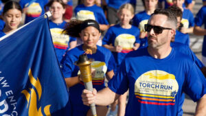Torch run in Indian River County (Sebastian PD)