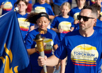Torch run in Indian River County (Sebastian PD)