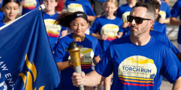 Torch run in Indian River County (Sebastian PD)