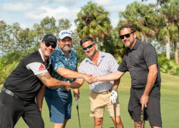 From left to right: Mike Macleary, Garett Guidroz, Anthony Luther, Chris Loftus from Complete Electric