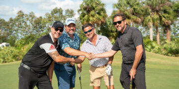 From left to right: Mike Macleary, Garett Guidroz, Anthony Luther, Chris Loftus from Complete Electric