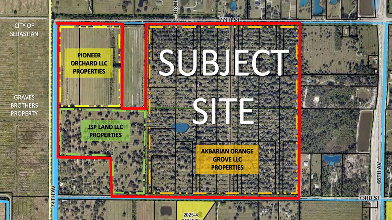 Sebastian City Council to vote Wednesday on annexing 204 acres