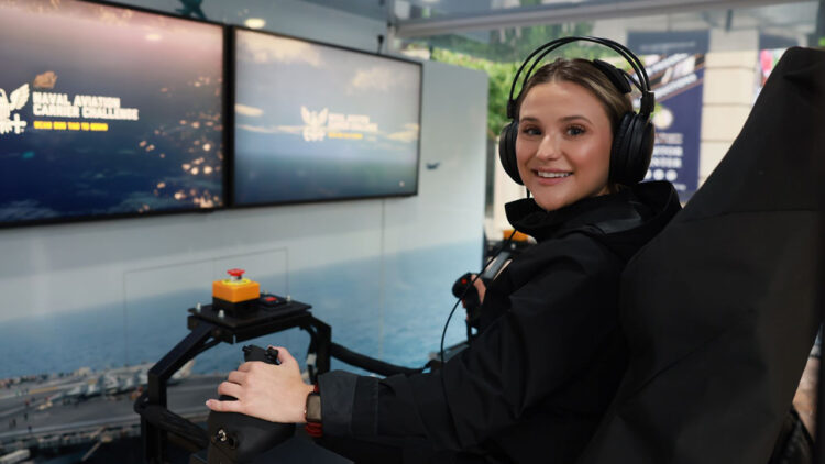 Mobile mixed-reality Strike Group experience