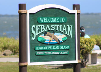 Welcome to Sebastian sign (Credit: Sebastian Daily)