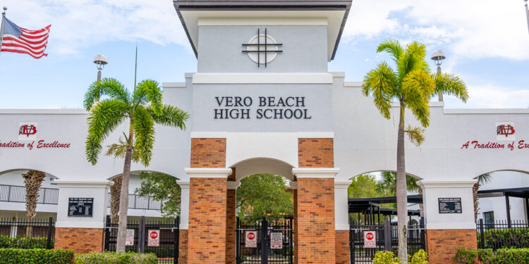 School prank turns to vandalism (Vero Beach High School)