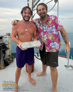 Mel Fisher’s Shipwreck Expeditions has recovered a 22.5-pound silver bar