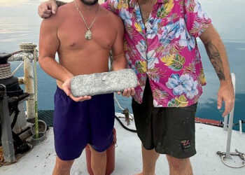 Mel Fisher’s Shipwreck Expeditions has recovered a 22.5-pound silver bar