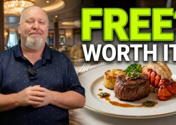Is Royal Caribbean's FREE Dinner Worth It? | Allure of the Seas Main Dining Room