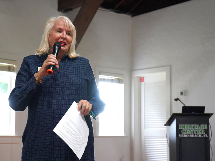 County Commissioner Laura Moss (Indian River County)