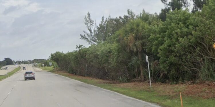 US-1 near the Sebastian River Bridge